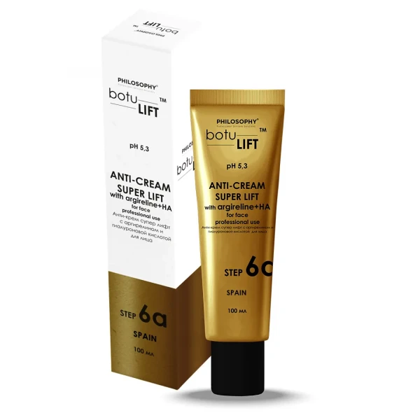 Step 6a Anti-cream 100 мл супер лифт с аргирелином для лица 30+ Botulift