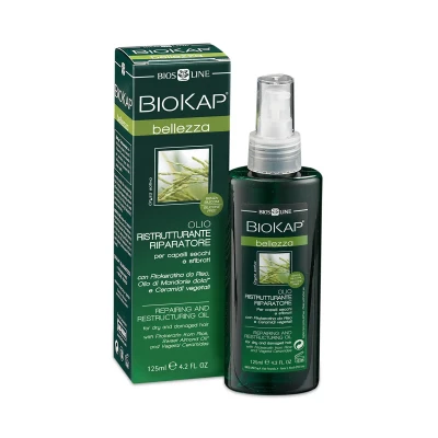 Biokap двухфазный спрей для восстановления структуры волос с маслом сладкого Mиндаля и Пантенолом