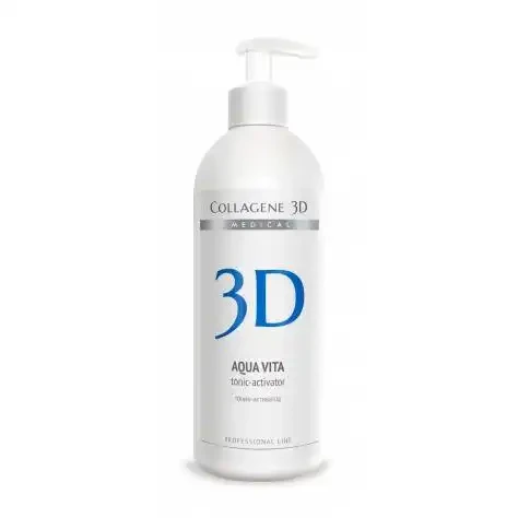 Medical Collagen 3D Aqua Vita тоник-активатор коллагеновых биопластин 