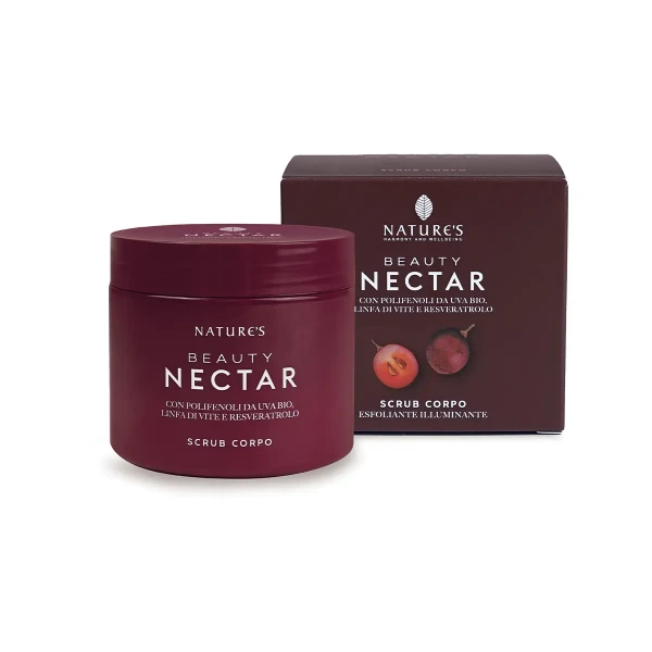 Nature's детоксицирующий скраб для тела Beauty Nectar