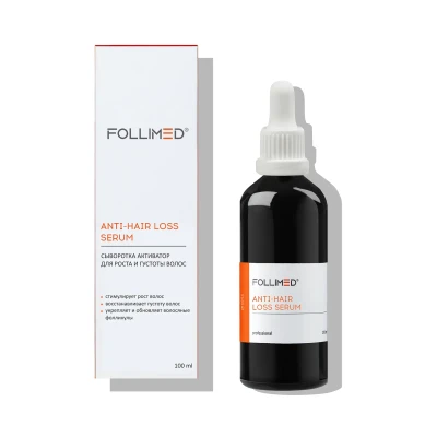 Сыворотка активатор восстановления ростав волос Follimed anti hair loss serum