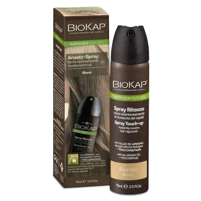 Блонд оттеночный спрей для отросших корней волос Biokap