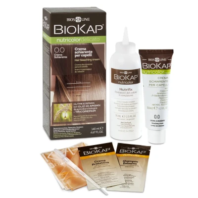 Тон 0.0 Осветляющий крем Biokap delicato 