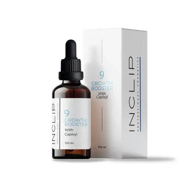 №9 Амино-пептидный бустер 100 мл для волос с капиксилом Inclip