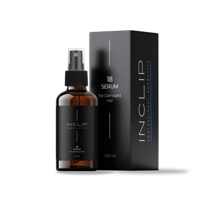 №18 Сыворотка Inclip реконструкция волос с кератином и пантенолом 100 мл