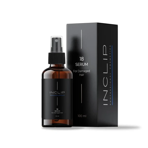 №18 Сыворотка Inclip реконструкция волос с кератином и пантенолом 100 мл