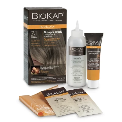 Тон 7.1 краска для волос шведский блондин Biokap Nutricolor