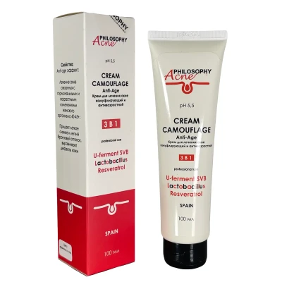 Camouflage антивозрастной тонирующий крем против акне Philosophy Acne