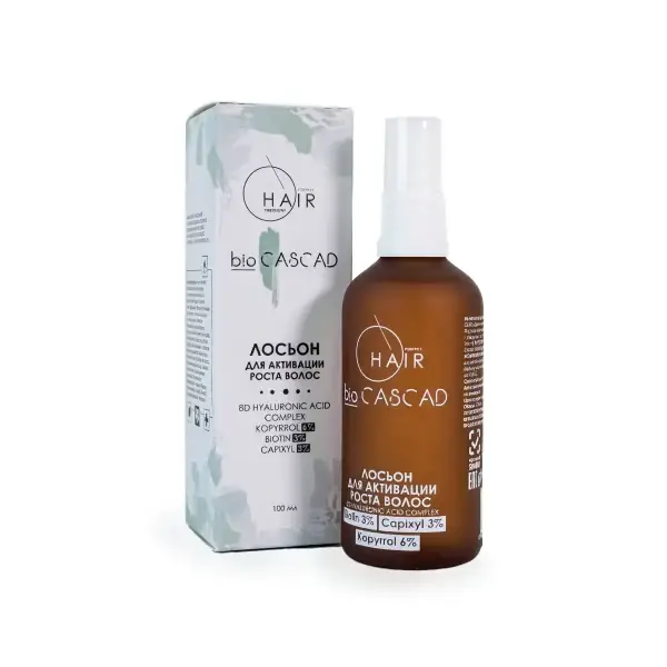 Лосьон-активатор для роста волос BIOCASCAD Hair Philosophy, 100 мл