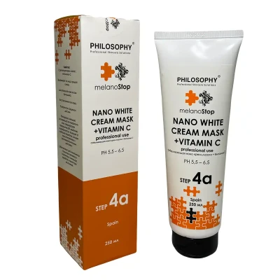 4a Отбеливающая крем маска Melanostop Nano White Cream Mask 